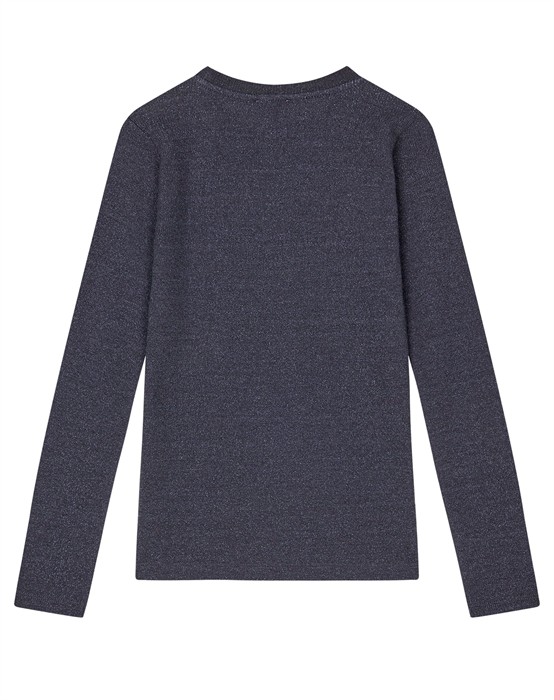 2X2 Lurex Talino Langørmet Trøje - Parisian Night 